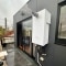 This is an image of a gas boiler in a residential setting.