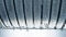 Detailed view of a heat exchanger.