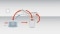 The picture shows a graphic representation of an ice heating system as a special form of heat pump.
