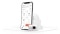 The picture shows the ViCare Smart Home components: the ViCare smartphone app, the ViCare thermostatic radiator valve and Vitoconnect.